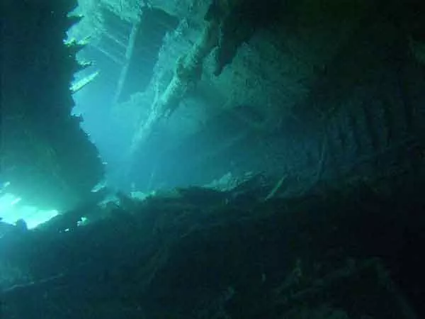 dunraven dive site wreck