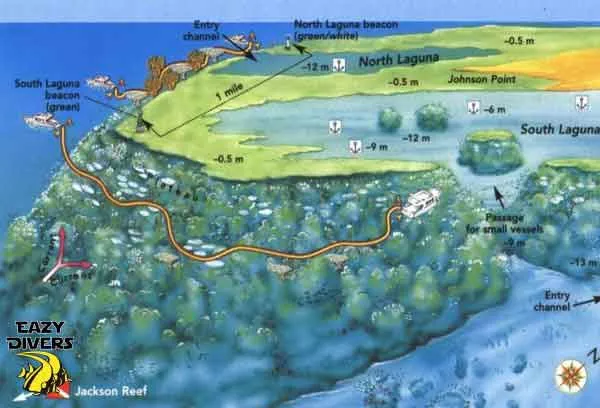 southlaguna dive site map