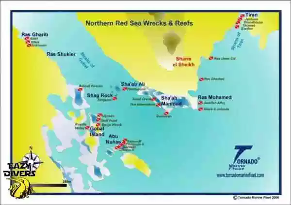 woodhouse dive site map