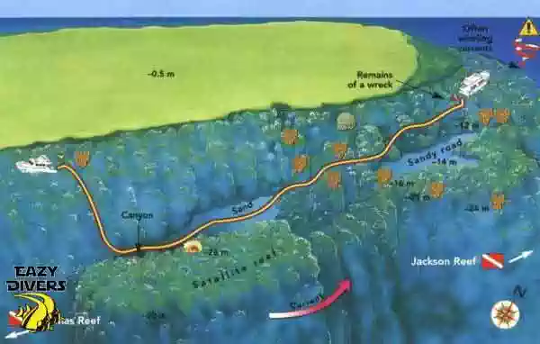 woodhouse diving map